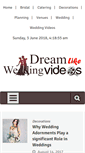 Mobile Screenshot of dreamlikeweddingvideos.com